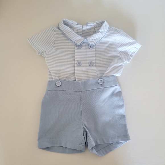 Edgehill Collection Other - Baby Boy Edgehill Newborn Shirt and Pant Set